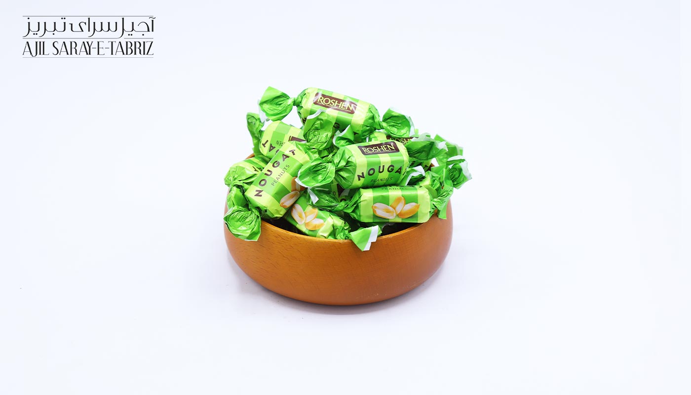 شکلات کندی نات بادام زمینی سبز Candy Nut - آجیل سرای تبریز